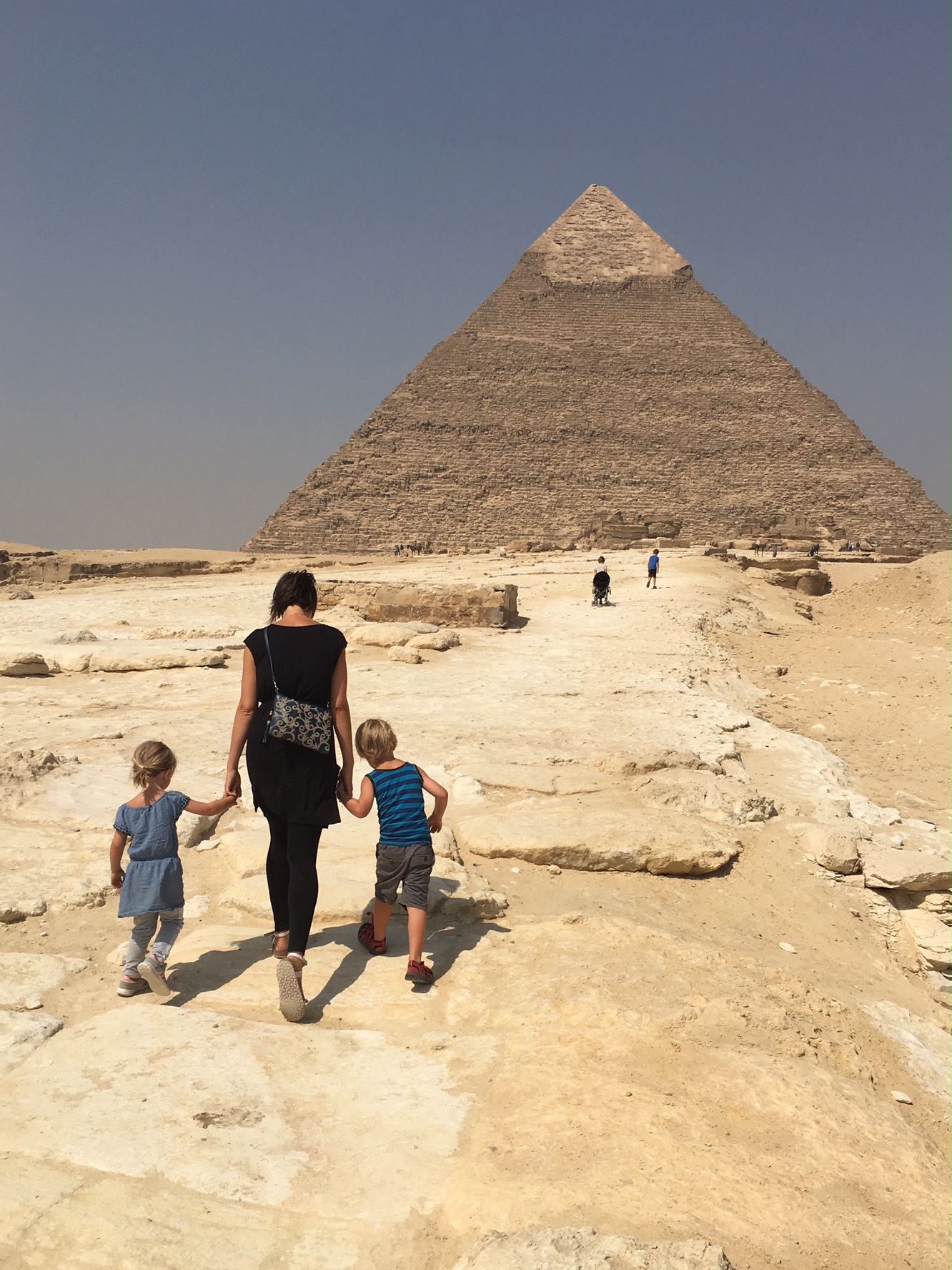 Aufstieg zur Chephren