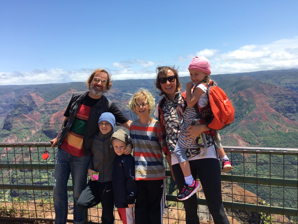 With four kids around the world  Mit vier Kindern um die&nbsp;Welt